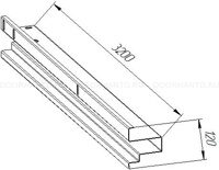 Стойка боковая L=3200 мм