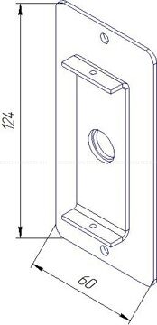 Кронштейн фотоэлемента PHOTOCELL-N