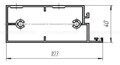 БОКОВОЙ АЛЮМИНИЕВЫЙ ПРОФИЛЬ