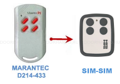 Пульт MARANTEC D214-433 1