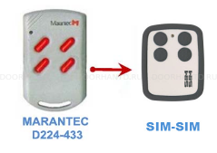 Пульт MARANTEC D224-433 1