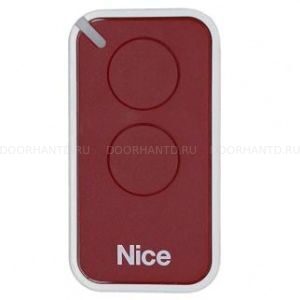 NICE INTI2R — пульт управления 2-канальный, цвет бордовый